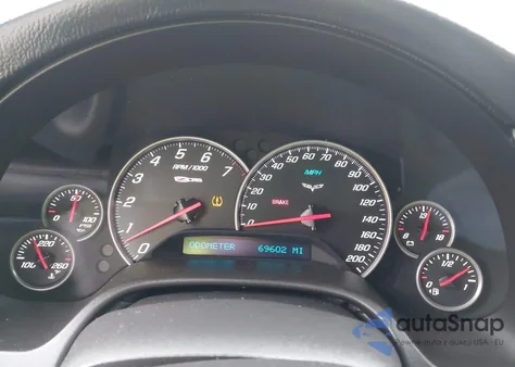 2007 Chevrolet Corvette Z06 Hardtop из США, поврежденный, VIN 1G1YY26E575139542